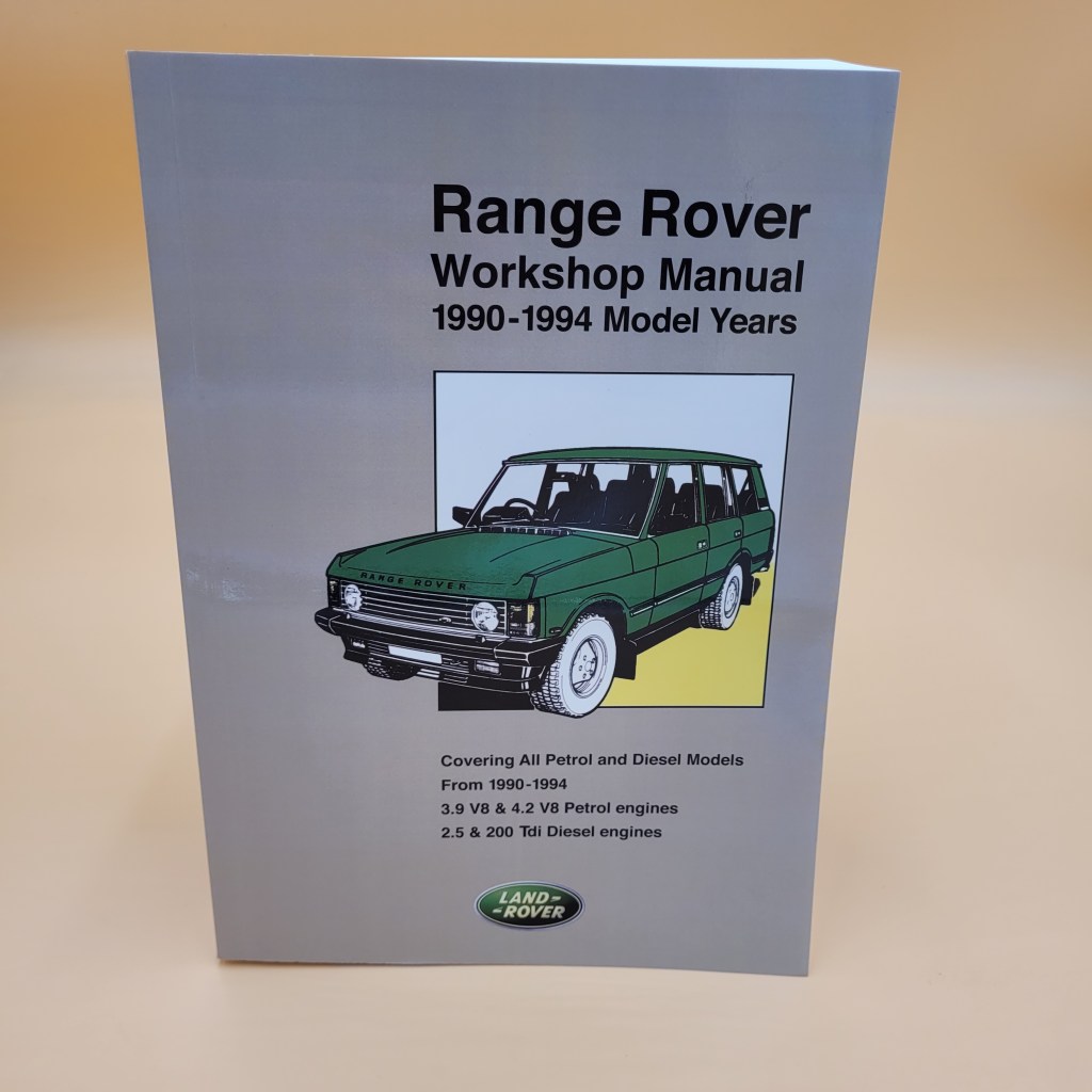 Picture of: Workshop Manual – Range Rover Classic  –  Part BA