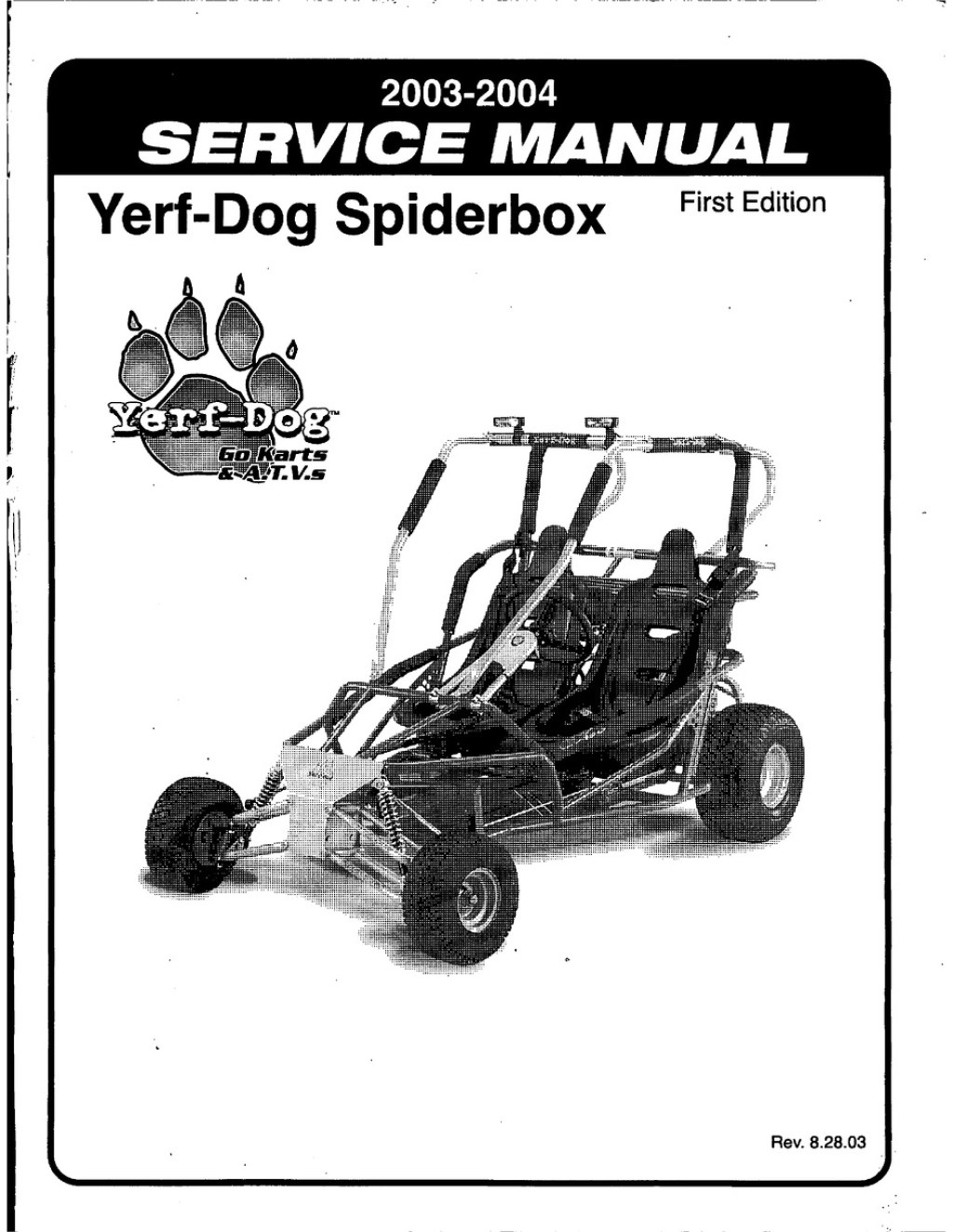 Picture of: YERF-DOG SPIDERBOX  SERVICE MANUAL Pdf Download  ManualsLib