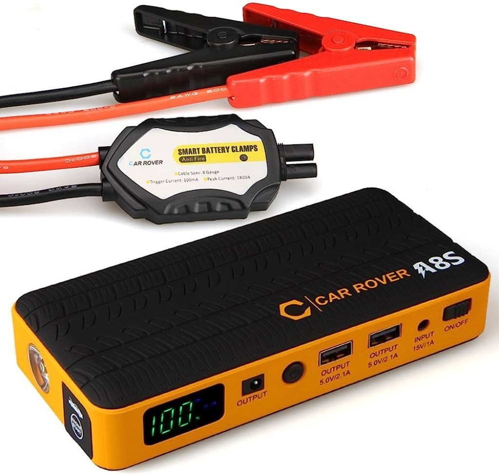 Picture of: AS : CAR ROVER 00A Peak Portable Car Jump Starter Phone Power
