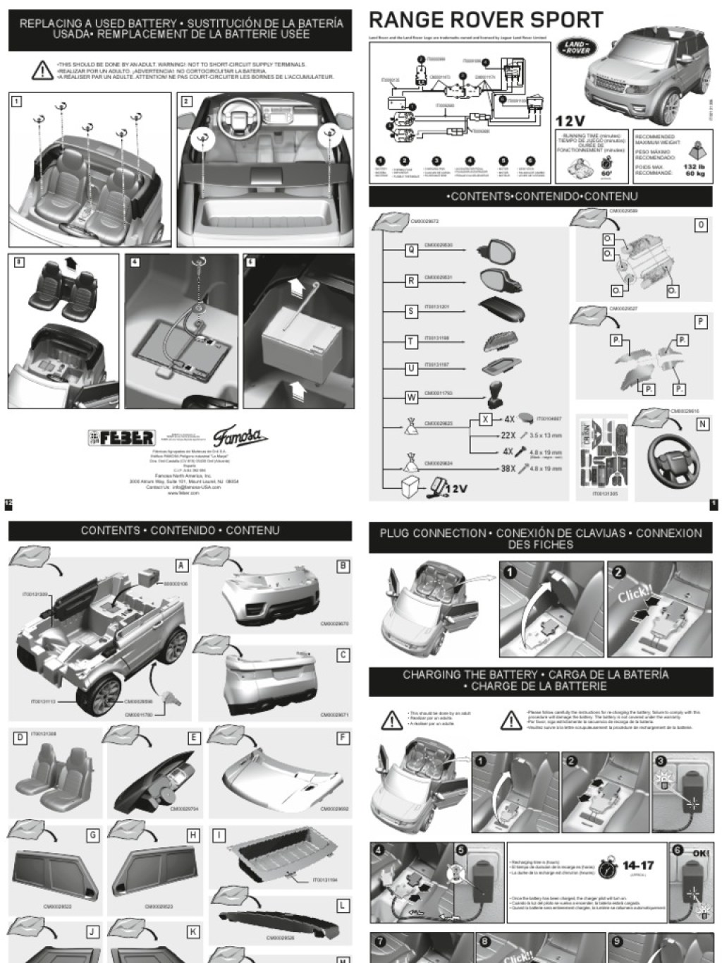 Picture of: Feber – Range Rover – Manual  PDF  Constructeurs automobiles