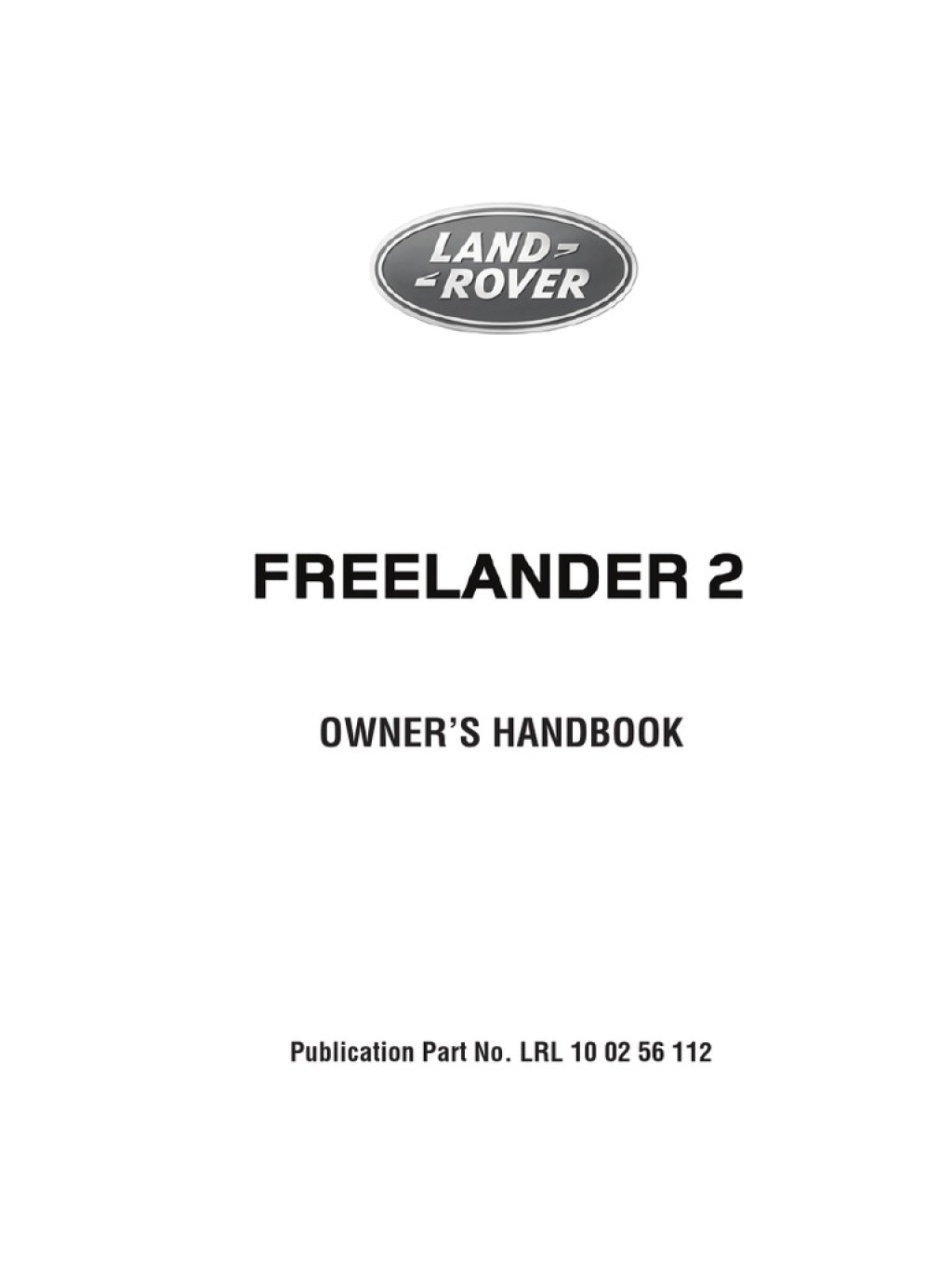 Picture of: Freelander  Owners Manual PDF  PDF  Seat Belt  Vehicle