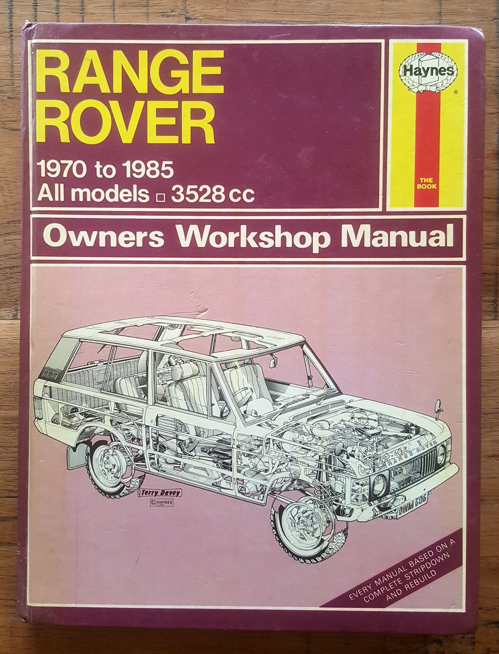Picture of: Haynes Range Rover Owners Workshop Manual – – De Autoboerderij