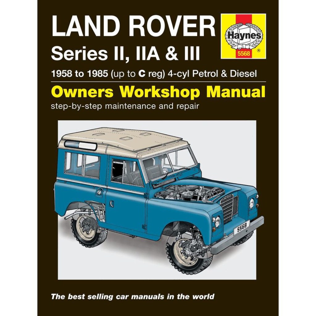Picture of: Haynes Repair Manual – Land Rover Series II, IIA & III -,