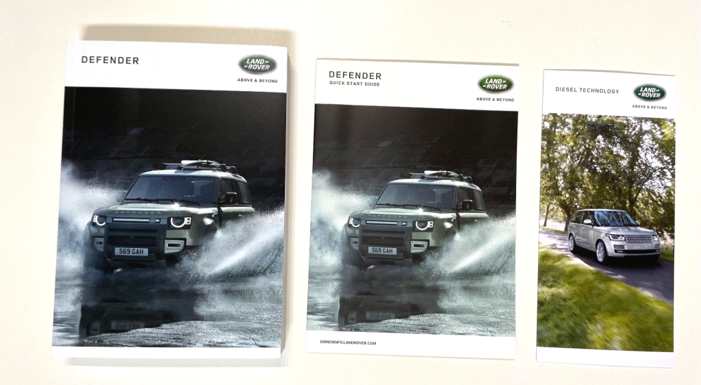 Picture of: – LAND ROVER DEFENDER OWNERS MANUAL GUIDE OEM CASE