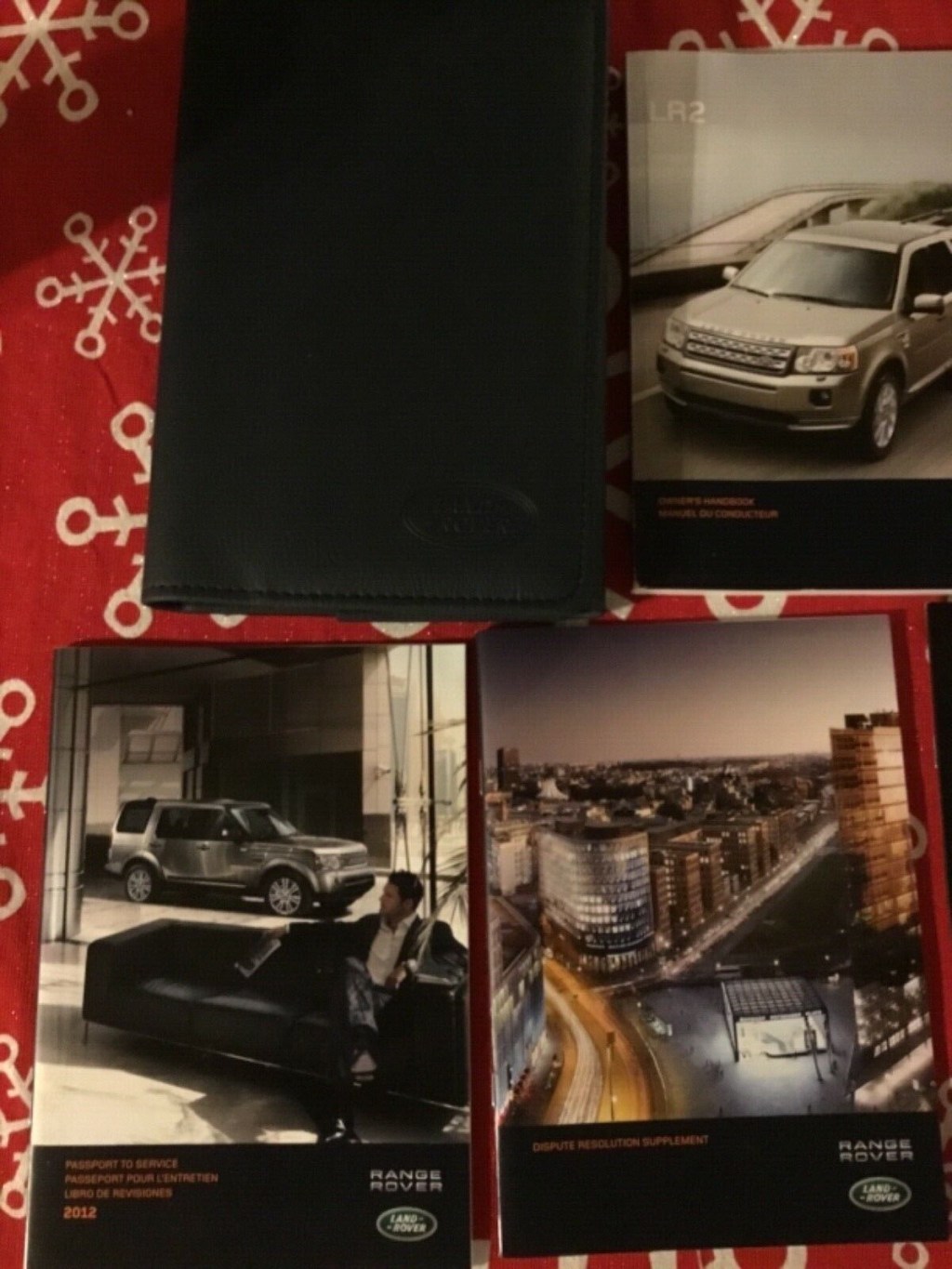 Picture of: LAND ROVER LR OWNERS MANUAL PACKET SET SE HSE PREMIUM LUX SPORT LR  CASE