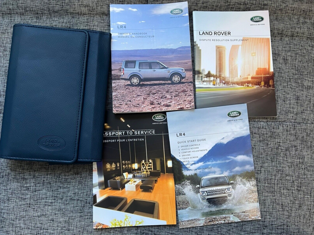 Picture of: LAND ROVER LR OWNERS MANUAL SET