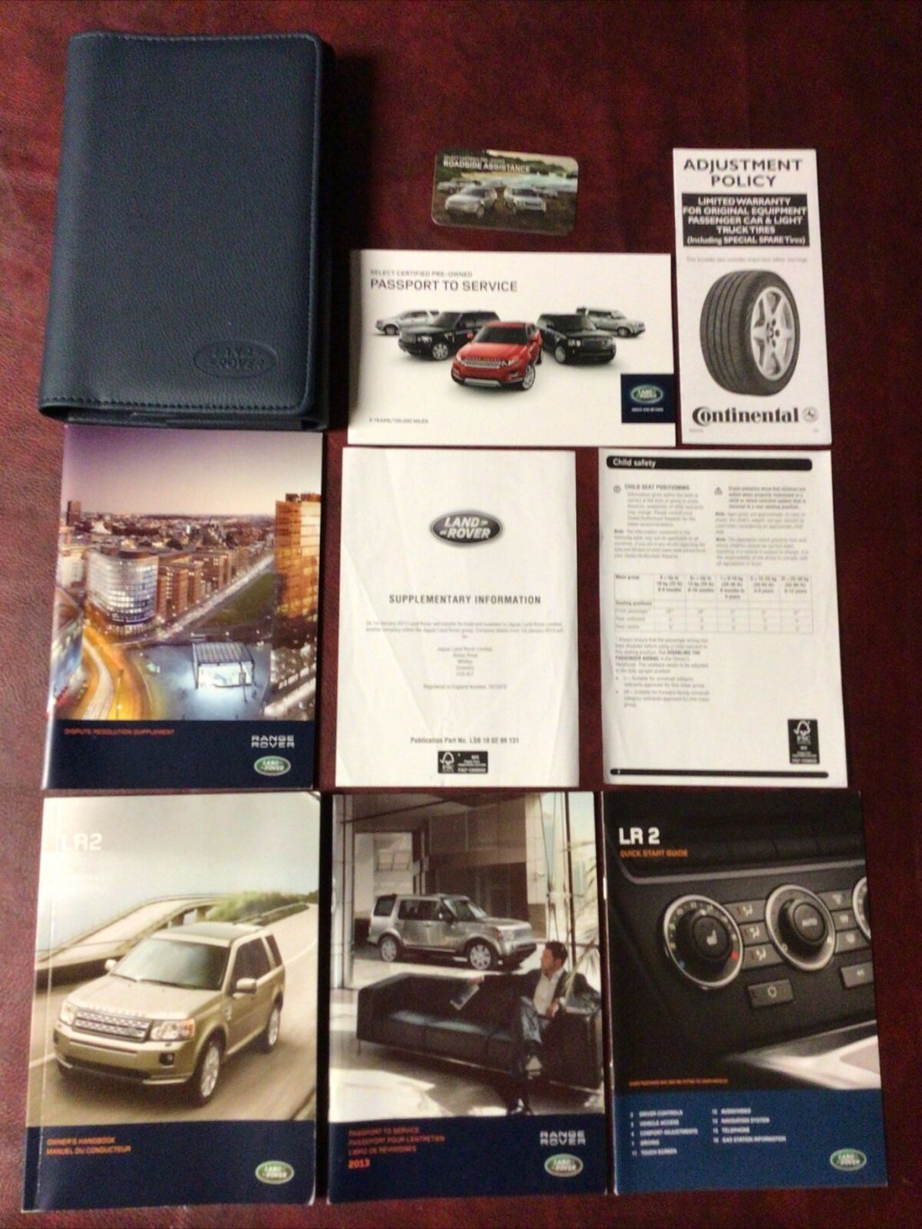 Picture of: LAND ROVER LR SUV OWNERS MANUAL BOOKS REF GUIDE CASE ALL MODELS