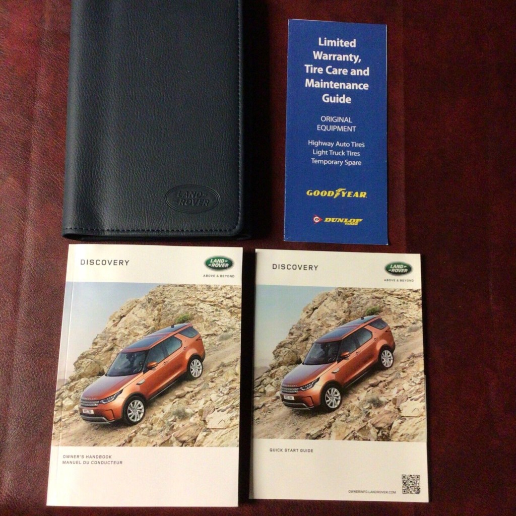 Picture of: LAND ROVER RANGE DISCOVERY OWNERS MANUAL BOOKS REF GUIDE CASE ALL  MODELS