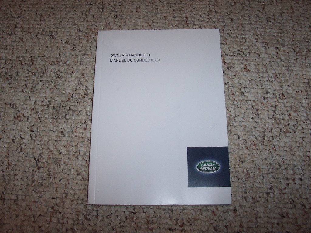 Picture of: Land Rover Range Rover Evoque Owner’s Manual