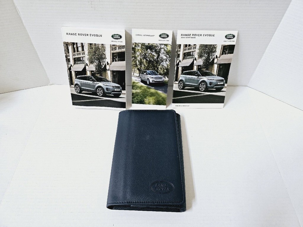 Picture of: Land Rover Range Rover Evoque Owners Manual Set and