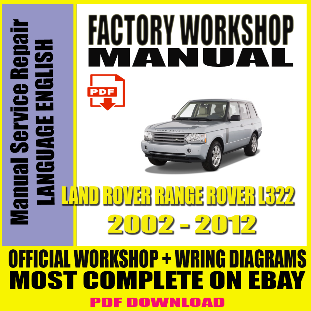 Picture of: LAND ROVER RANGE ROVER L – Service Repair Manual