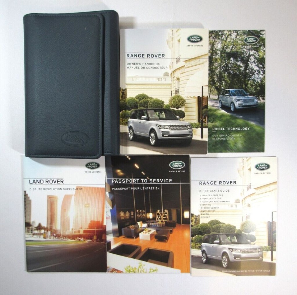 Picture of: Land Rover Range Rover Owners Manual  eBay