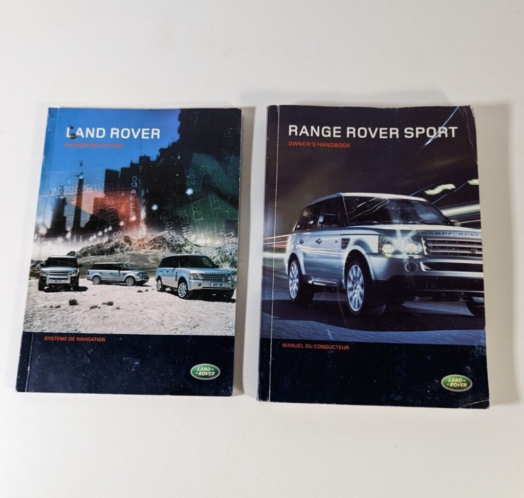 Picture of: Land Rover Range Rover owners manual navigation manual HSE Lan