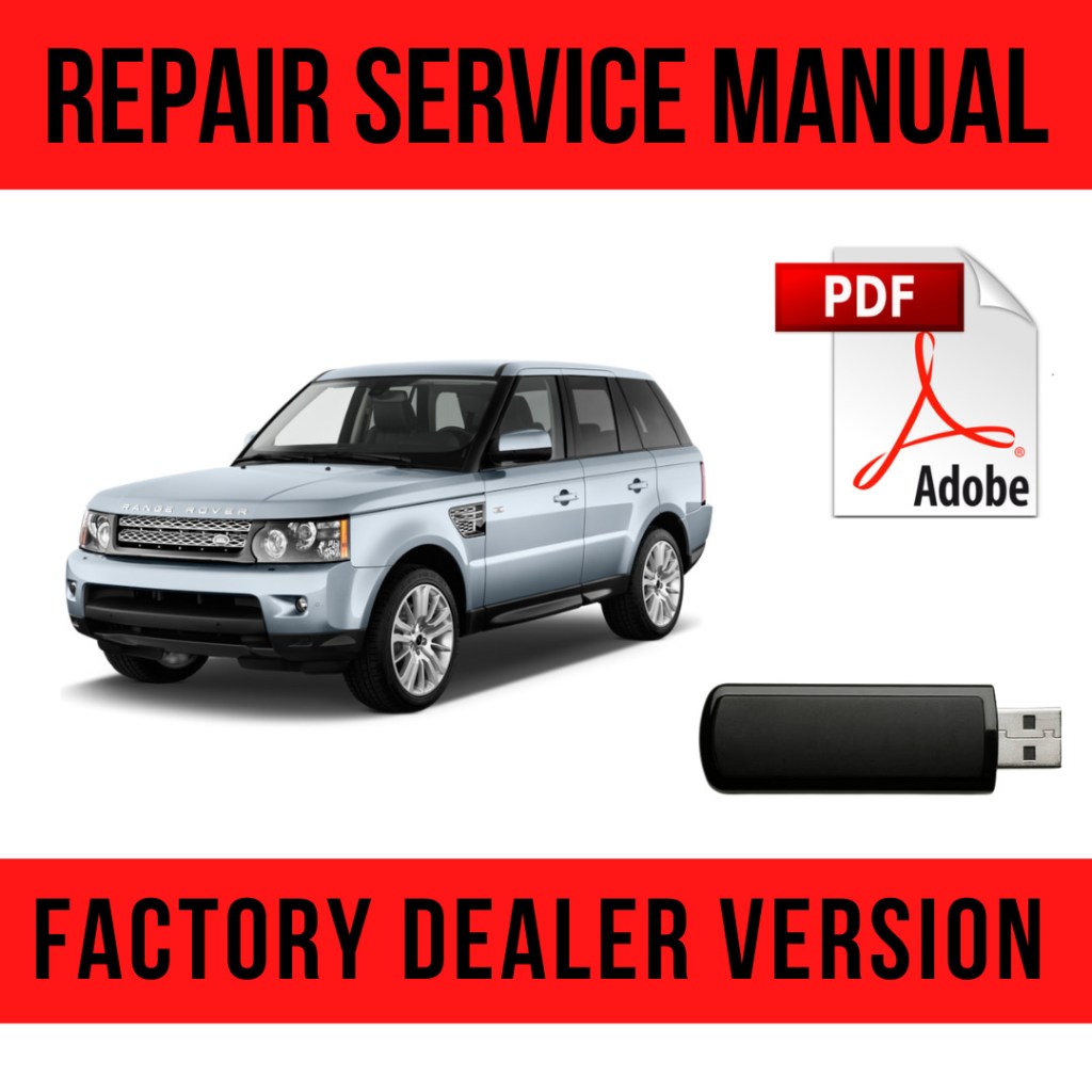 Picture of: Land Rover Range Rover Sport – Factory Repair Manual USB