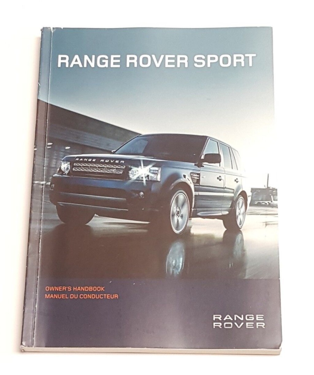 LAND ROVER RANGE ROVER SPORT OWNERS MANUAL HSE GT BASE AUTOBIOGRAPHY  SUPERC