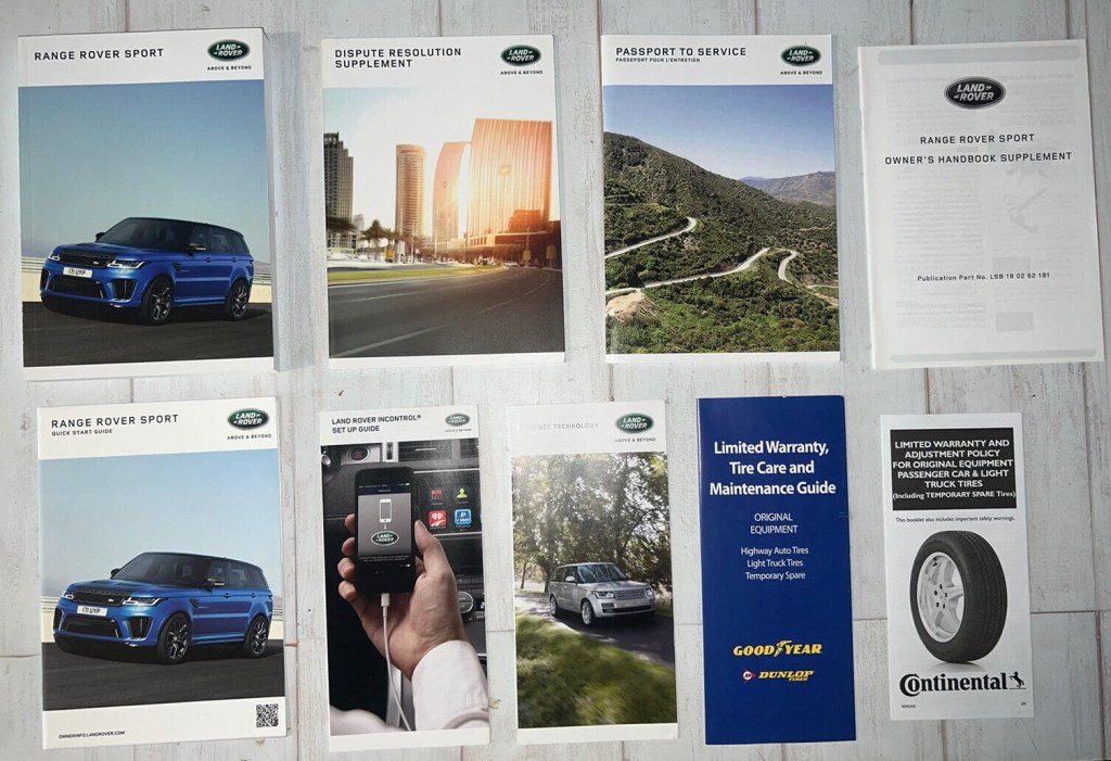 Picture of: Land Rover Range Rover Sport Owners Manual OEM FAST FREE SHIPPING
