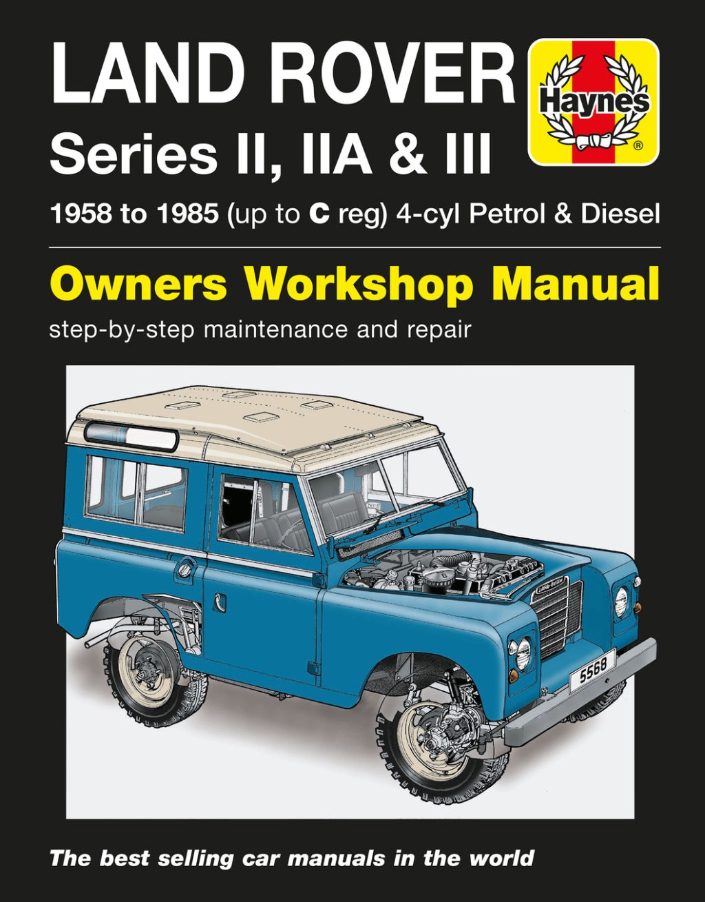 Picture of: Land Rover Series II, IIA & III Petrol & Diesel ( – ) Haynes Repair  Manual