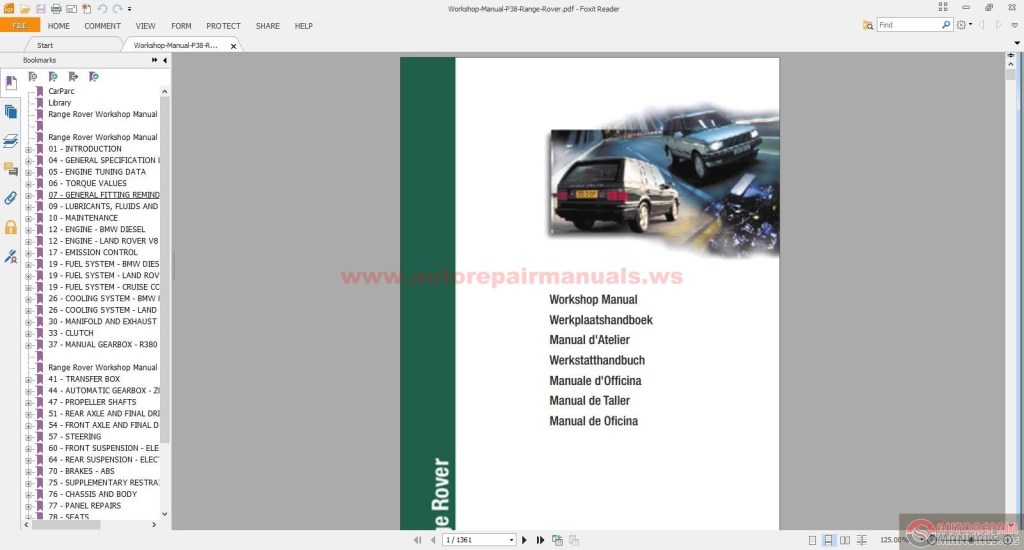 Picture of: Land Rover Workshop Manual  Auto Repair Manual Forum – Heavy