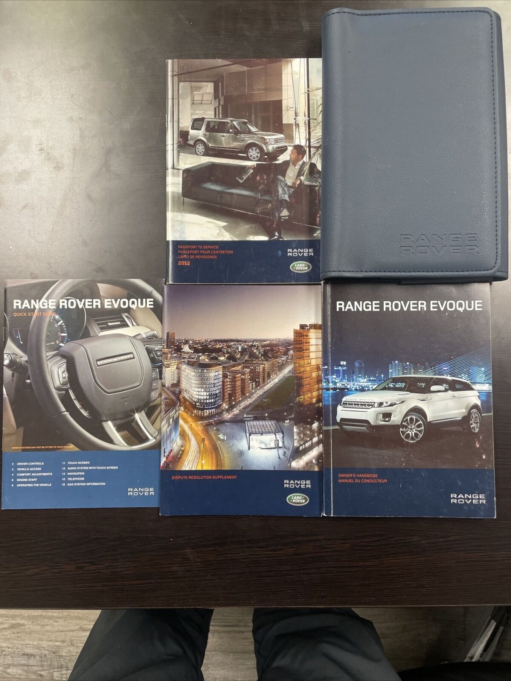 Picture of: – Range Rober Evoque Owners Manual Handbook With Case
