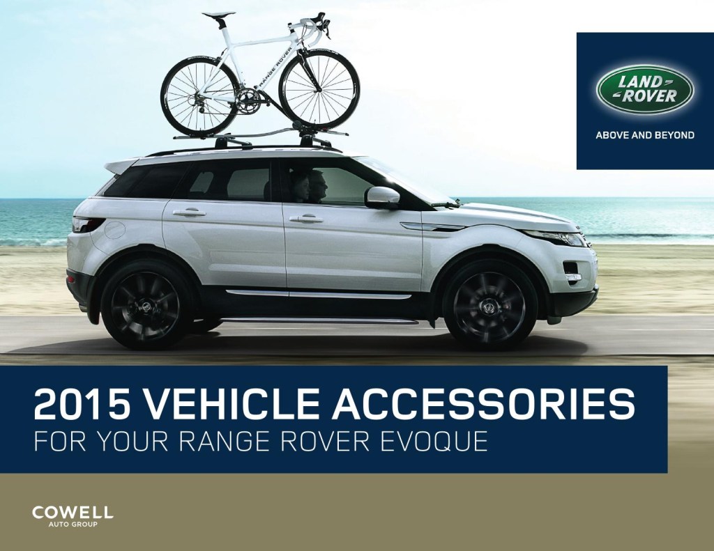 Picture of: Range Rover Evoque Accessories by Cowell Auto Group – Issuu