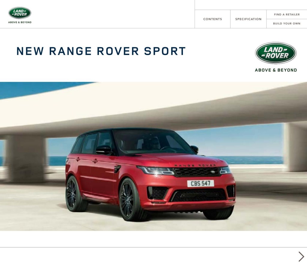 Picture of: Range Rover Sport Brochure by Stewarts Automotive – Issuu