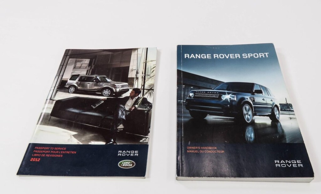 Picture of: RANGE ROVER SPORT (L) SUPERCHARGED – OWNERS MANUAL BOOK SET w/ CASE