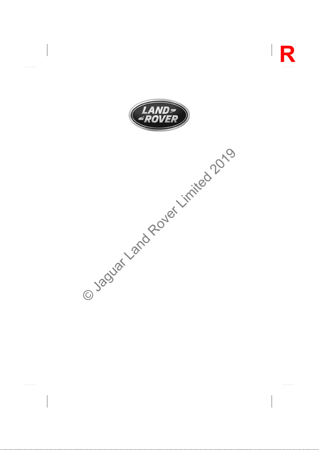 Picture of: User manual Land Rover Discovery Sport () (English –  pages)